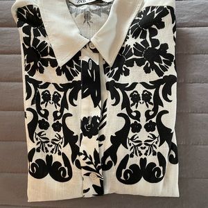 Zara short sleeve shirt.